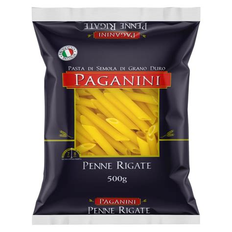 Macarr O De S Mola Grano Duro Penne Rigate Paganini Pacote G Trimais