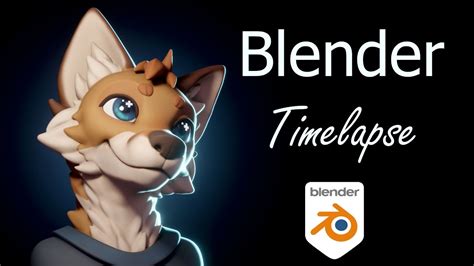 Fox Boy Blender Character Sculpting Timelapse YouTube