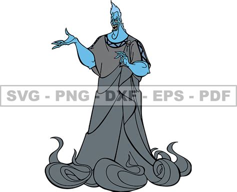 Hades, Hercules Disney Characters Svg, Cartoon Customs SVG, - Inspire Uplift