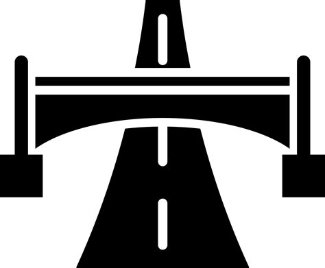 Highway Glyph Icon Or Symbol 24281314 Vector Art At Vecteezy