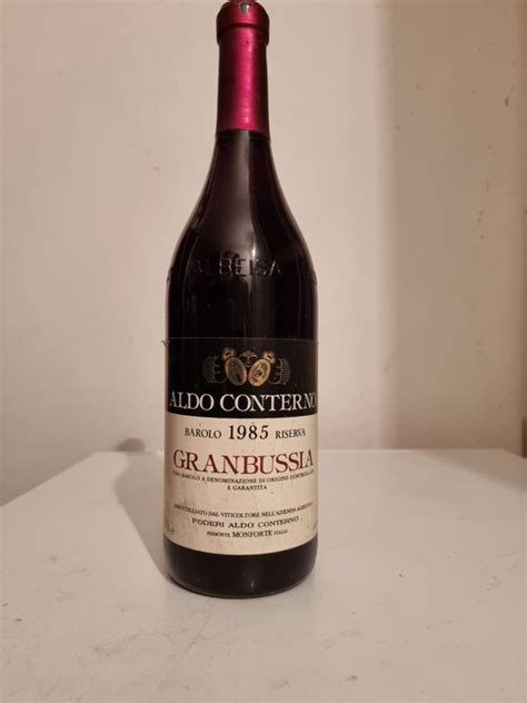 Poderi Aldo Conterno Granbussia Barolo Magnum L Catawiki