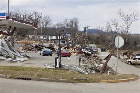 Tornado aftermath in Henryville, Indiana – Stock Editorial Photo ...