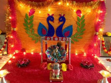 Krishna Janmashtami decoration ideas at home - Mompreneur Circle