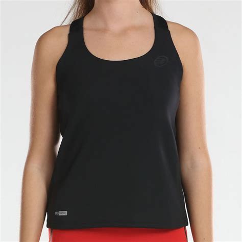 Nueva Colecci N Bullpadel Camiseta De Tirantes Orlas En Negra