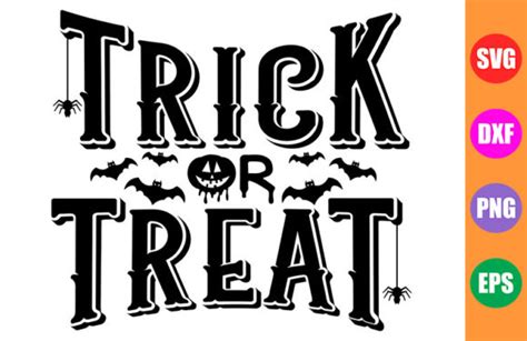 Trick Or Treat Svg Halloween Svg Graphic By Graphicstreasures · Creative Fabrica