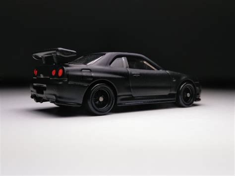 Nissan Skyline GTR R34 Hot Wheels Custom Real Rubber Tires Etsy Canada