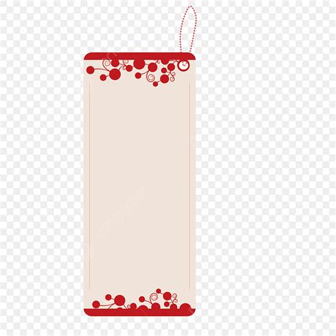 Red Bookmark Vector Hd PNG Images, Bookmark Festive Bookmarks Red ...