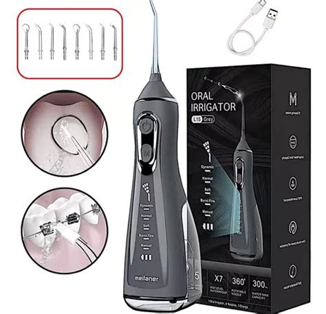 Irrigador Oral Premium Water Flosser Higiene Bucal Limpeza Frete grátis