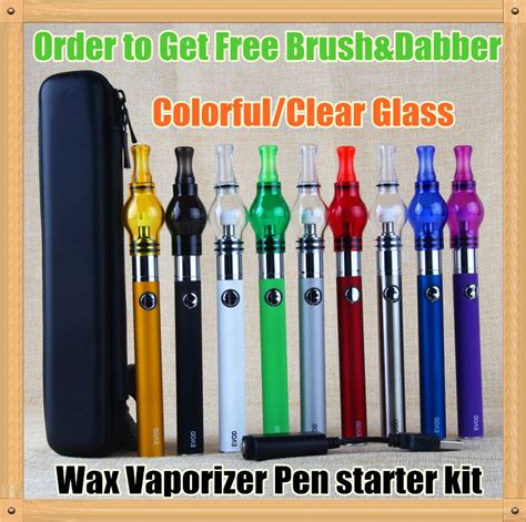 Pyrex Glass Globe Dab Vape Pens Evod Herbal Dry Herb Vaporizer Wax Pen