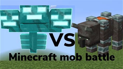 Ravager Titan Vs Witherzilla Minecraft Mob Battle Minecraft Bedrock