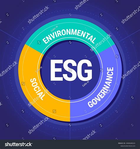 Environmental Social Corporate Governance Vector Illustration Stock Vector Royalty Free