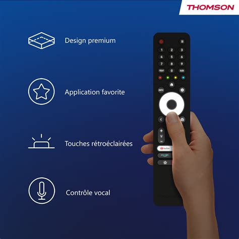 TV LED 4K 108 Cm THOMSON 43UA5S13 U Techno Fr