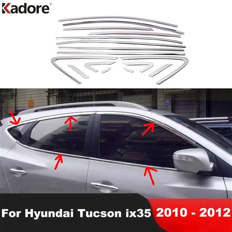 Window Sill Trims For Hyundai Tucson Ix Steel Windows