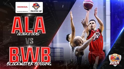 Pba Philippine Cup Alaska Aces Vs Blackwater Bossing July