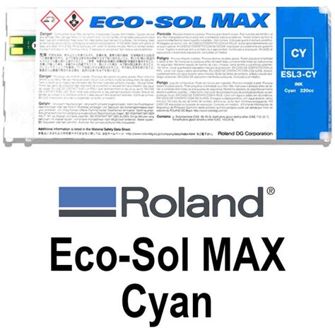 Eco Sol Esl3 Max Ink Cartridge 220 Cc Total Ink Solutions