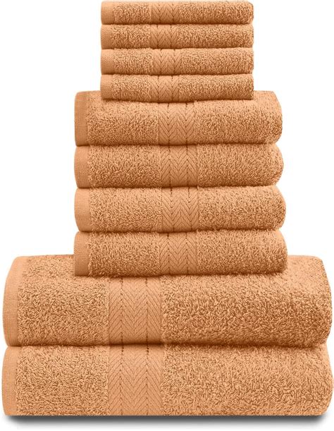 GC GAVENO CAVAILIA 10 Piece Towel Bale Set Quick Drying Cotton Towel