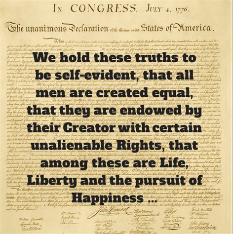 First Paragraph Of The Declaration Of Independence