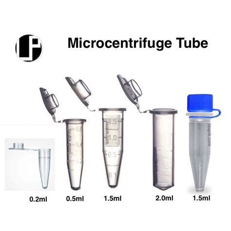 Microcentrifuge Micro Tube Generic Per Pack Shopee Malaysia