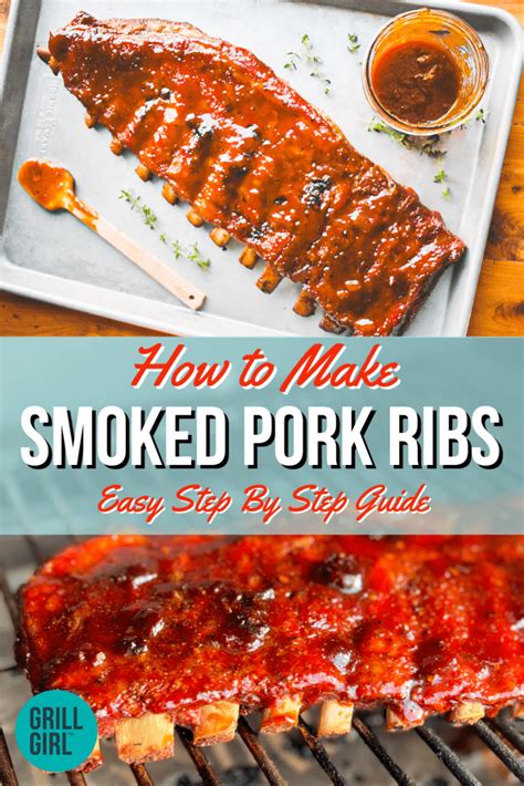 Mouthwatering Smoked Pork Ribs Recipe Grillgirl