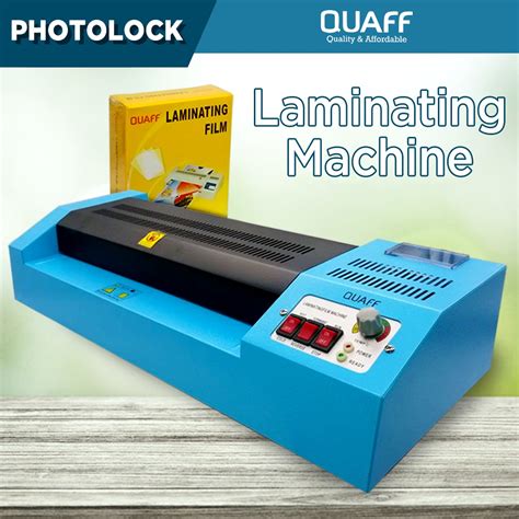 Promo Package A4 A3 QUAFF Laminator Paper Cutter A4 Wood A4