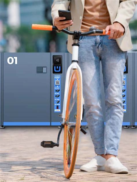 Bike Locker Bluebox Smart Locker