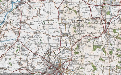 Historic Ordnance Survey Map of Bishop's Cleeve, 1919