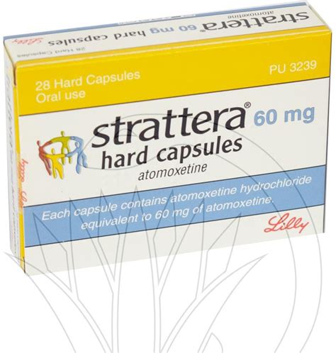 Strattera 60mg 28 Capsule 4 Strip Price From Misronline In Egypt