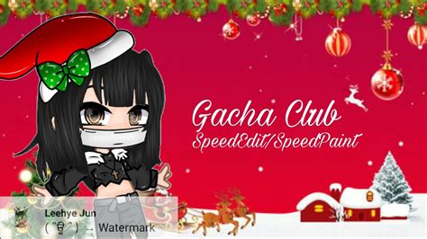 Gacha Club SpeedEdit Speedpaint YouTube