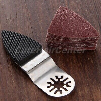 25pcs Sanding Paper Finger Sanding Pad For Multimaster Oscillating