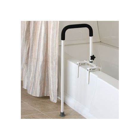 floor  tub bath rail