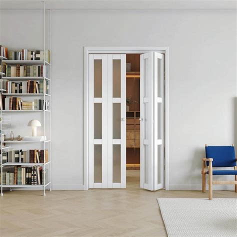 Reviews For Tenoner In X In Double Doors Three Frosted Glass