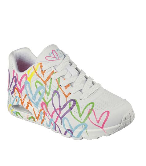 Compra Online SKECHERS JGOLDCROWN UNO HIGHLIGHT LOVE BLANCO