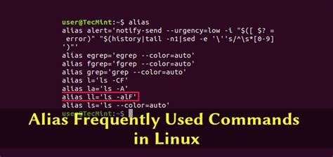 How To Alias A Command In Linux