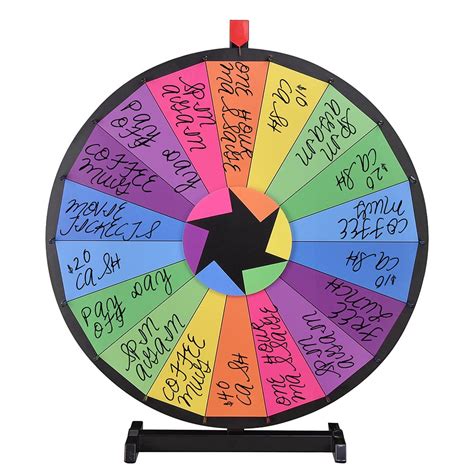 Winspin™ Tabletop Prize Wheel Fortune Spinning Game Tradeshow Mall Home