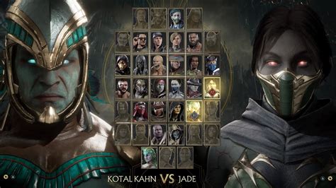 Mortal Kombat 11 Kotal Kahn Vs Jade Hard Youtube