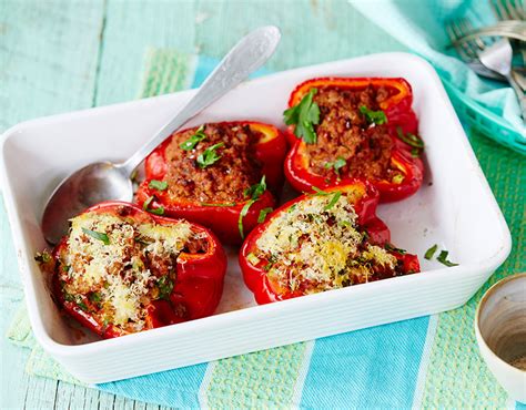 Mediterranean Stuffed Capsicums Iga Recipes