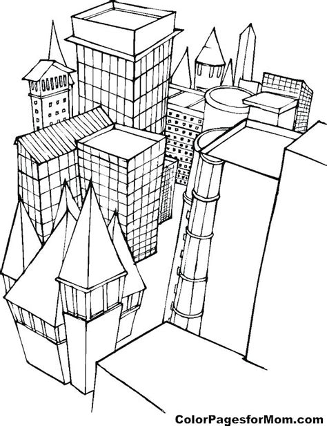 New York City Skyline Coloring Pages at GetColorings.com | Free ...