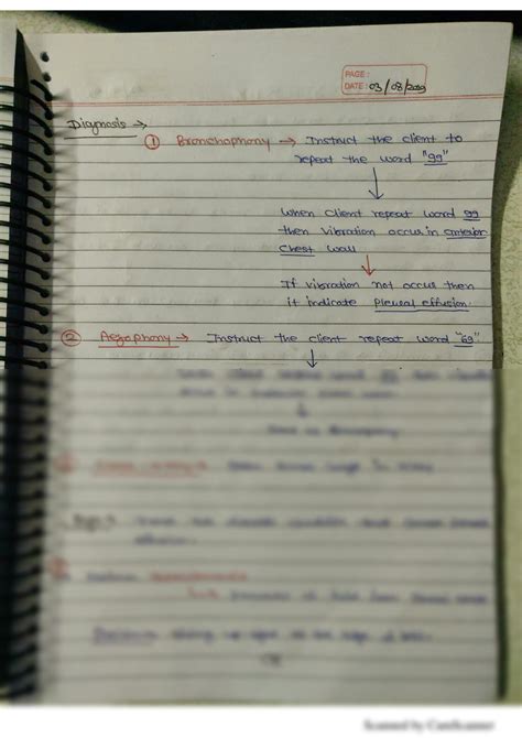 Solution Pleural Effusion Notes Studypool