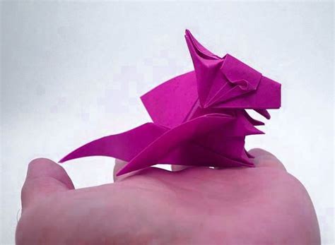 3d Origami Mini Dragon