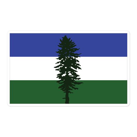 Cascadia Flag Sticker - Northwest Waterfalls