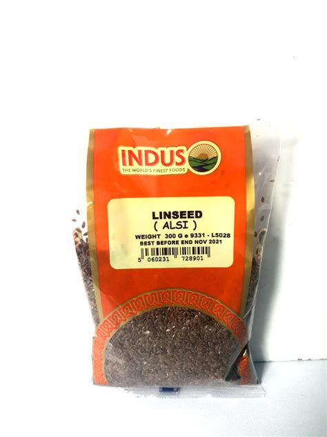 INDUS LINSEED ALSI 300G Myspiceshop Co Uk