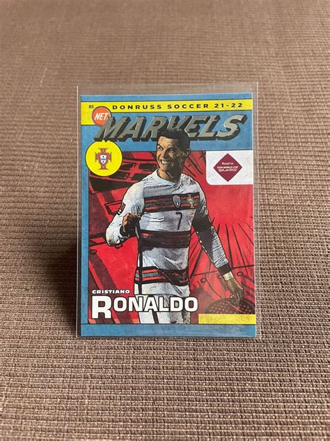 Cristiano Ronaldo Net Marvels Donruss Hobbies Toys Toys Games