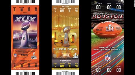 Super Bowl ticket designs - CNN