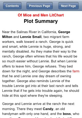 Of Mice And Men Chapter Detailed Summary