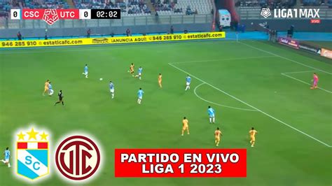 SPORTING CRISTAL VS UTC DE CAJAMARCA EN VIVO LIGA 1 CLAUSURA 2023