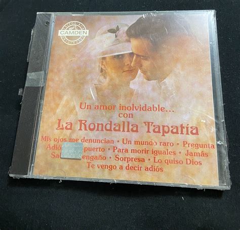 Un amor inolvidable con la rondalla tapatía Brand New Sealed Cd Free