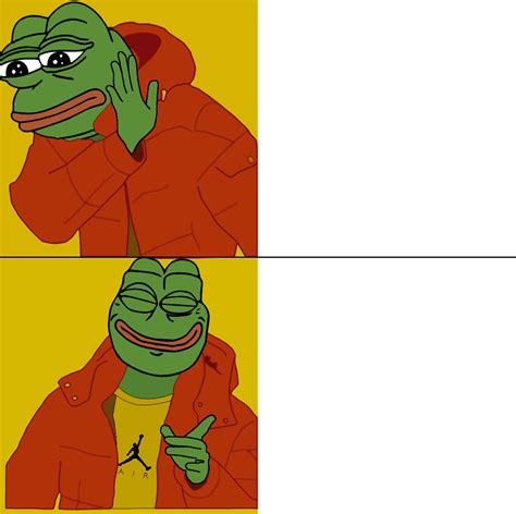 Pepe Hotline Bling Blank Template Imgflip