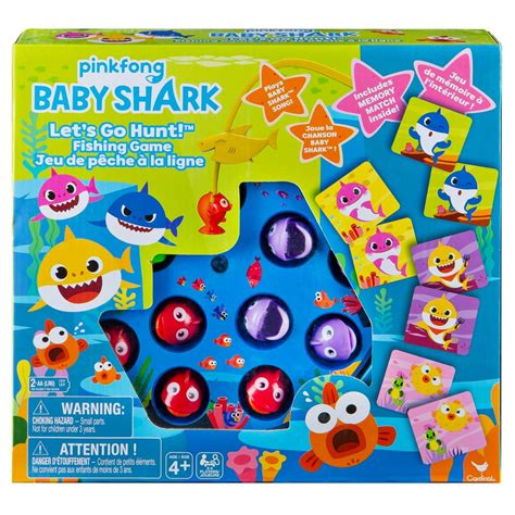 Cardinal Games Pinkfong Baby Shark Fishing Game and Memory Match Bundle - Walmart.com - Walmart.com