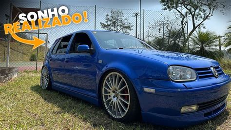 GOLF MK4 SR SUSPENSÃO A AR RODAS OZ RICO EM DETALHES CONFIRA YouTube