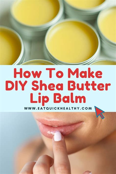 Lip Balm Recipe With Shea Butter Artofit